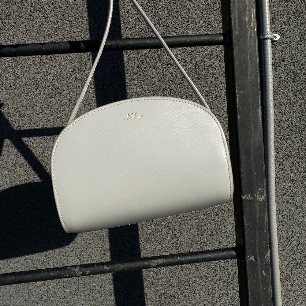 A.P.C. Demi Lune Mini Crossbody Bag
